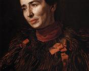 Portrait of Mary Adeline Williams - 托马斯·伊肯斯